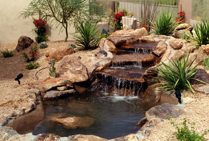 Natural Looking Water Feature Pond